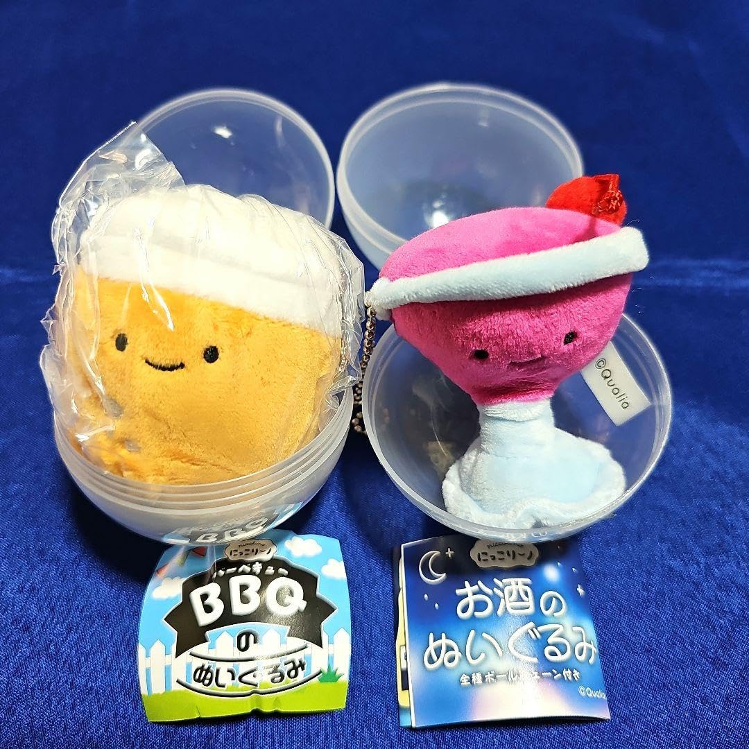 Amazon.co.jp: クオリア にっこりーノお酒のぬいぐるみ バーベキュー